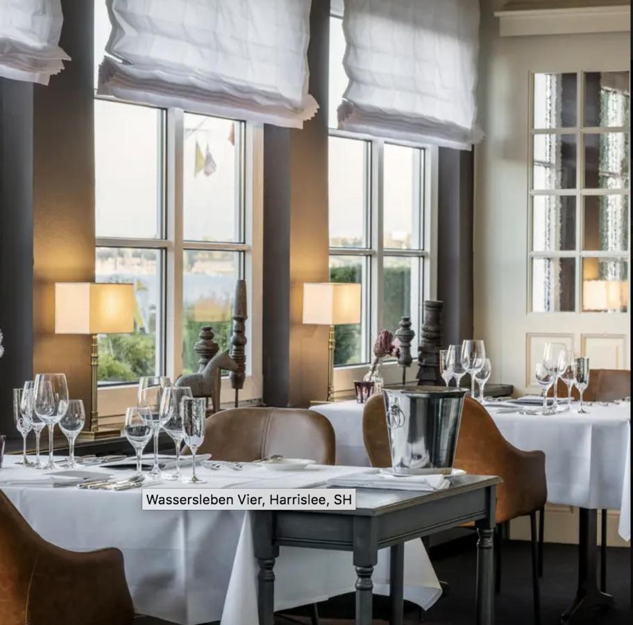 'Kapitaenslounge' Vollsanierte Fewo Mit Blick Auf Die Flensburger Foerde Harrislee Extérieur photo